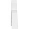 Ekena Millwork Archdale Architectural Grade PVC Gable Bracket, 48"W x 20"H x 4"D x 6"F, 10/12 Pitch GBP048X20X0406ARC00 - alternate 2